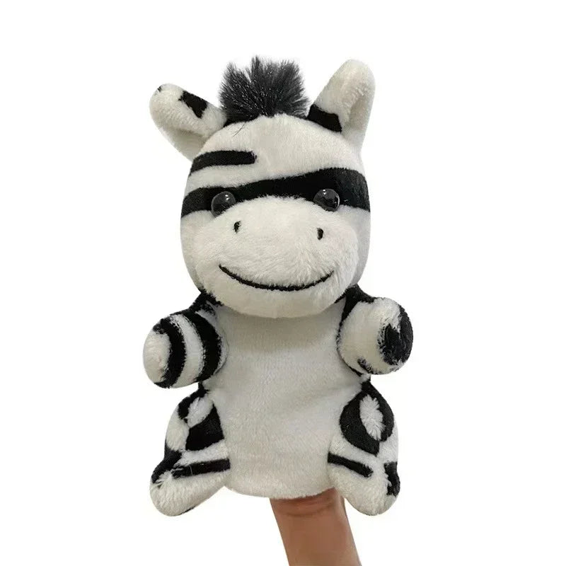 6-Piece Plush Wild Animal Finger Puppet Set - Image 21