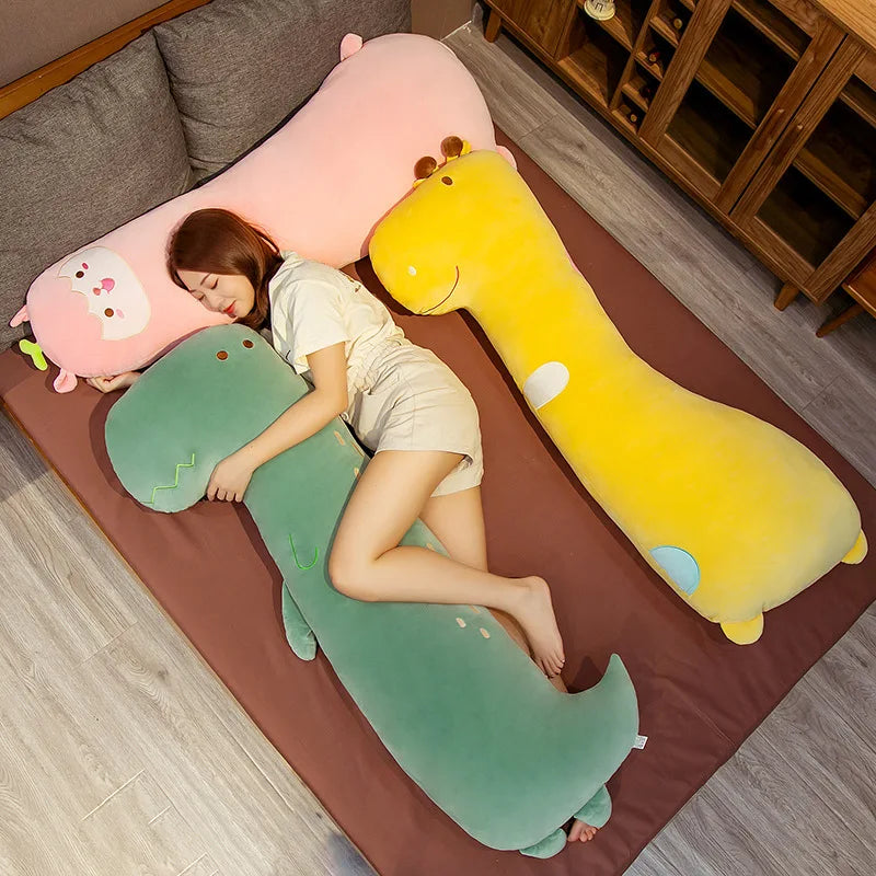 Cute Oversized Plush Dinosaur Body Pillow - Image 5