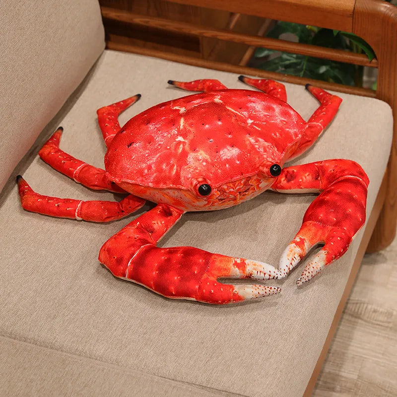 Realistic Red Crab Plush Toy, Two Distinct Shapes - Image 7