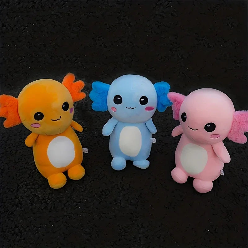 Adorable Axolotl Plush Toy in Vibrant Colors - Image 3