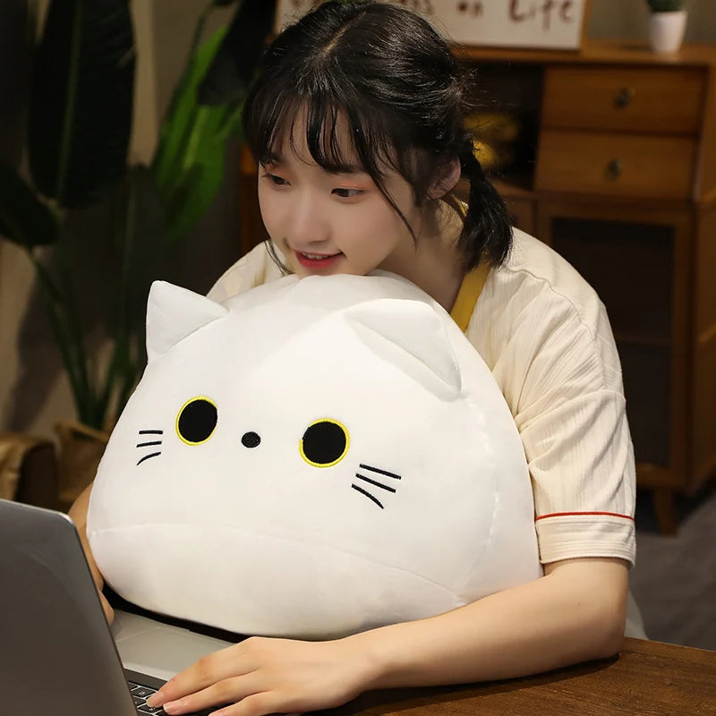 Kawaii Black Cat Plush Hand Warmer Pillow - Image 2