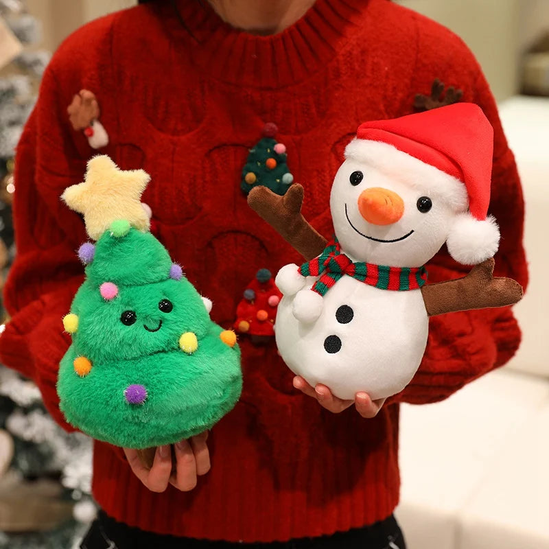 Adorable Christmas Plush Character Set - Image 5