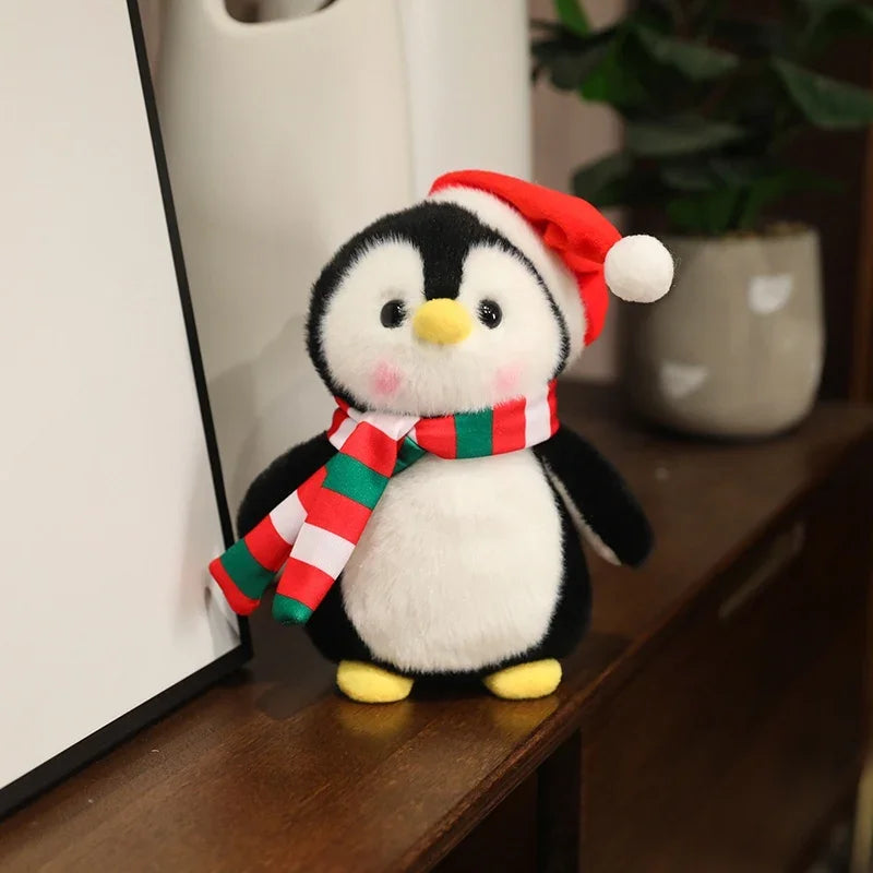 Red Santa Claus Plush with Merry Christmas Sign - Image 8
