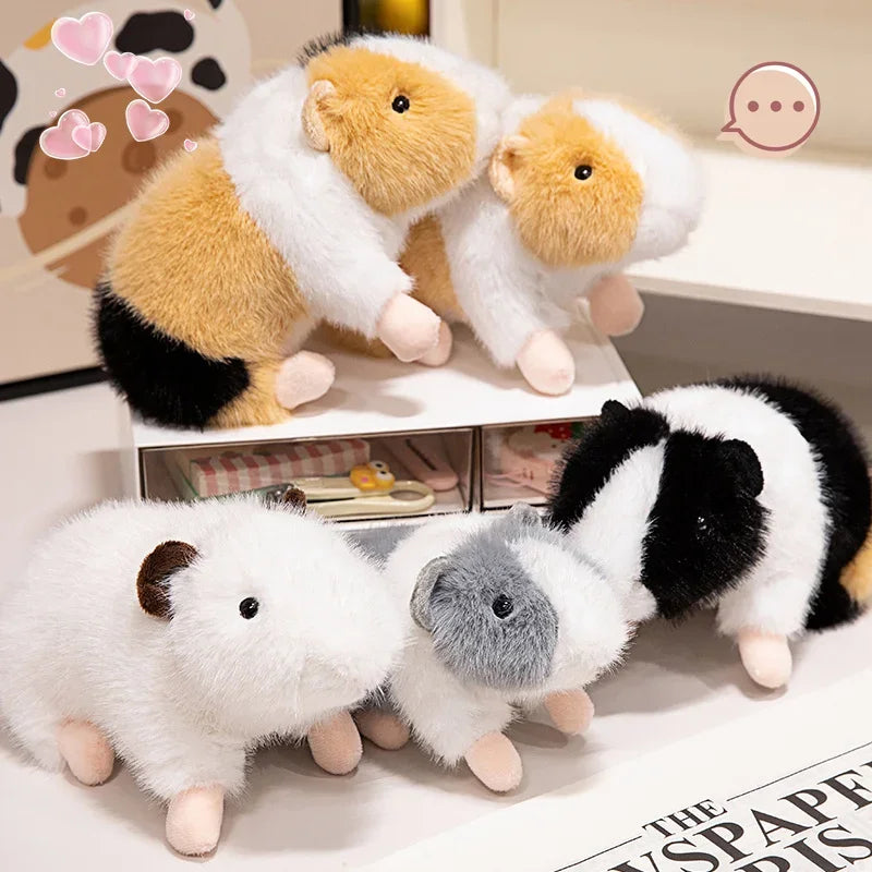 Assorted Fluffy Guinea Pig Plush Toys