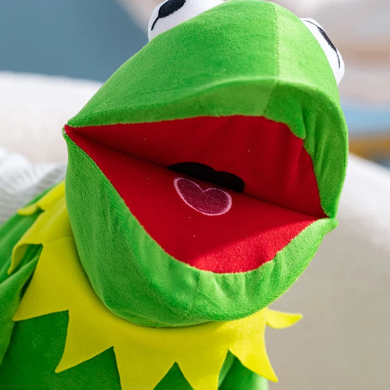 Kermit the Frog Plush Toy with Collar - Image 2