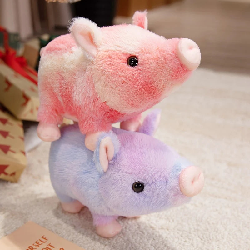 Assorted Pastel Plush Piglet Toy - Image 5