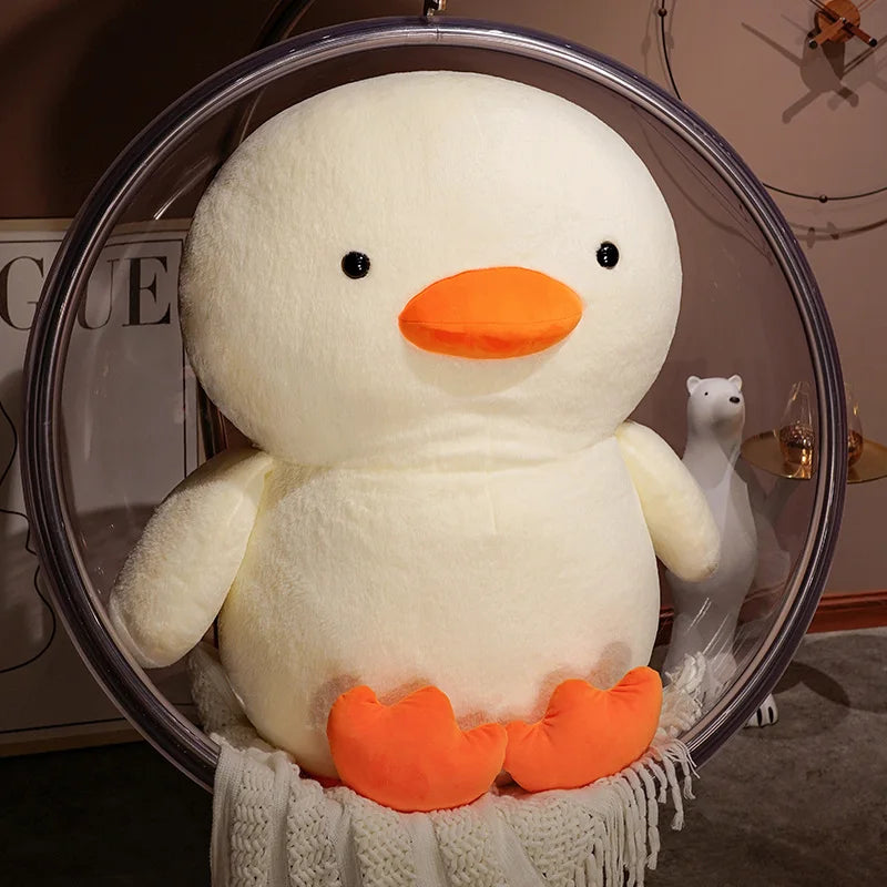 Soft Oversized White Goose Plush - Image 2
