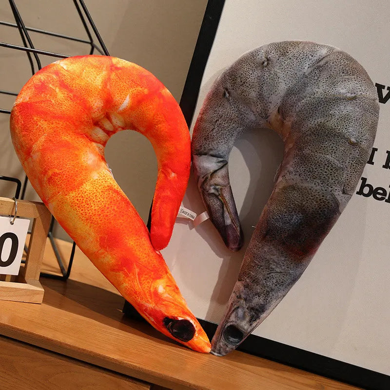 Realistic Cooked Seafood Plush Pillows - Image 2