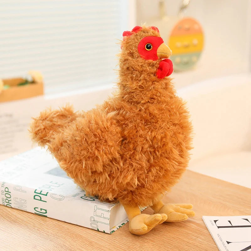 Soft Farm Animal Plush: Rooster, Hen, Turkey - Image 15