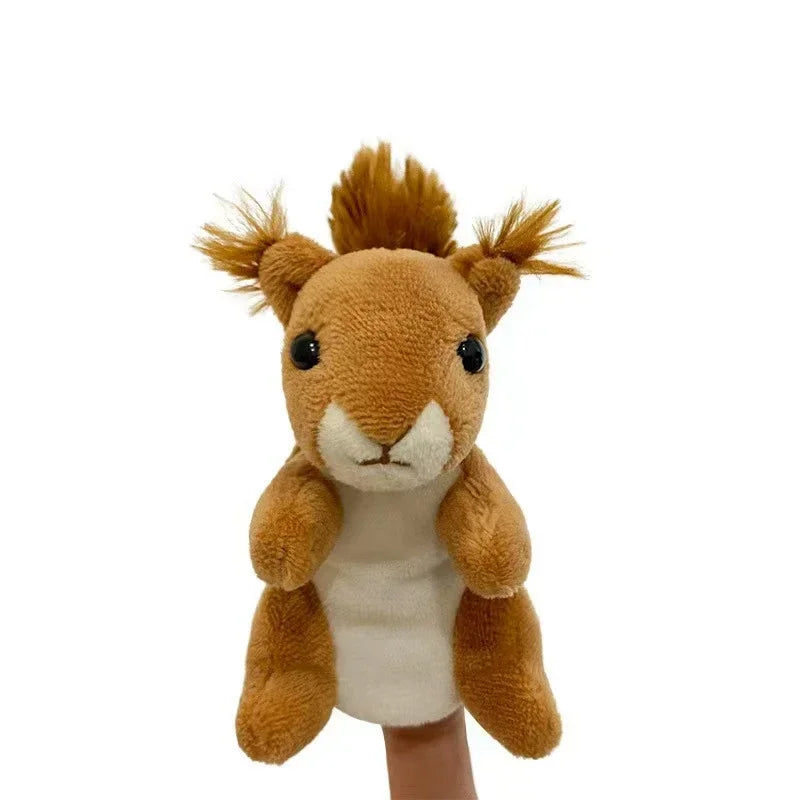 6-Piece Plush Wild Animal Finger Puppet Set - Image 37