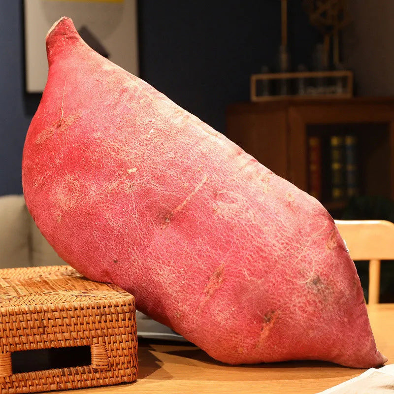 Soft Plush Vegetable Toys: Eggplant, Carrot, Tomato - Image 12