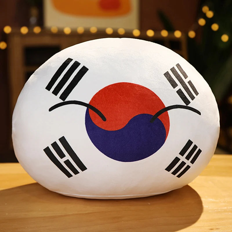Countryball National Flag Plush Cushion - Image 12