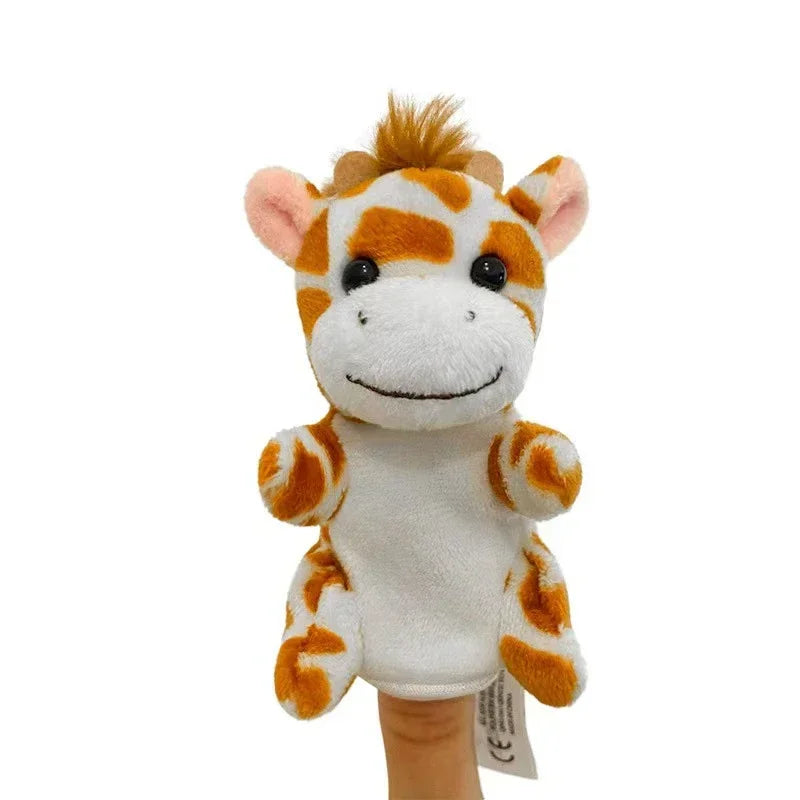 6-Piece Plush Wild Animal Finger Puppet Set - Image 36