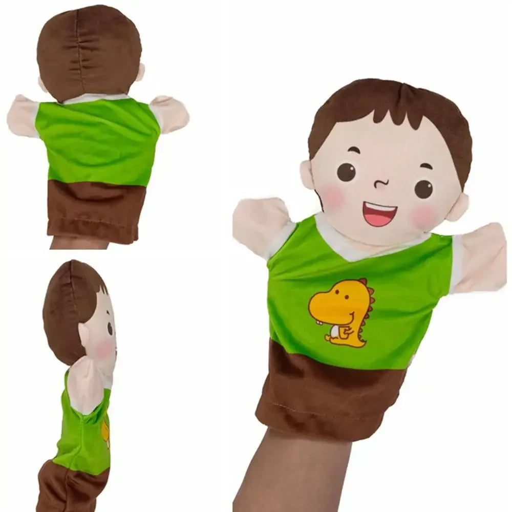 6-Piece Family Plush Hand Puppet Set - Image 4