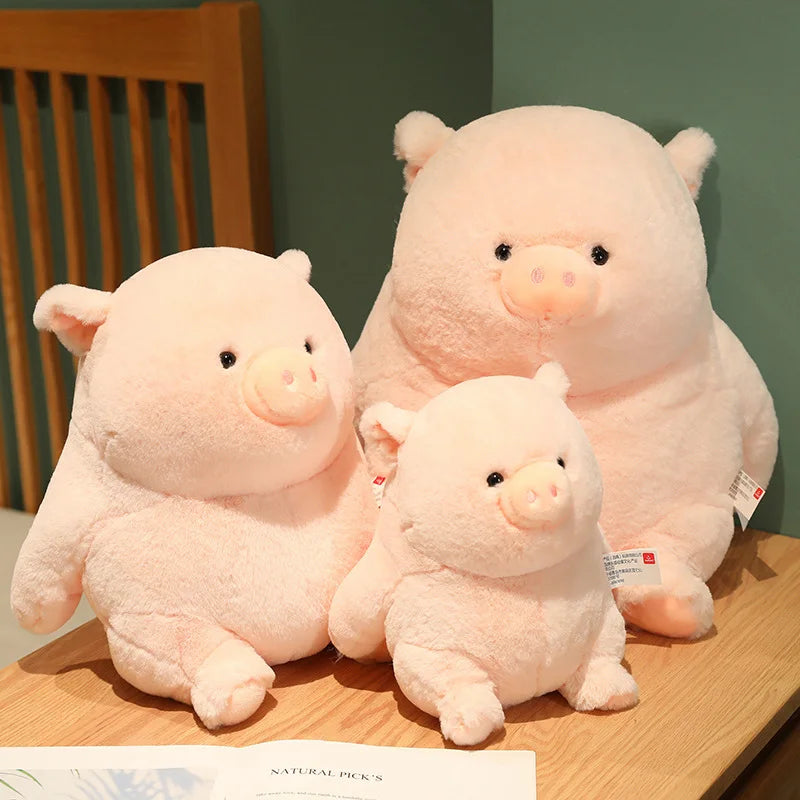 Cute Light Grey Sitting Plush Elephant - Image 4