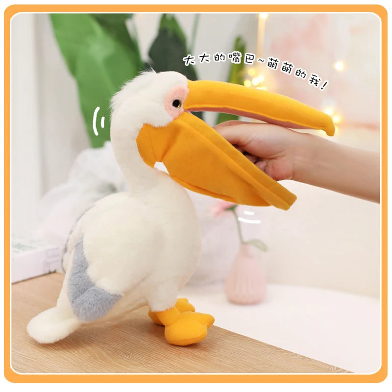 Brown and Cream Realistic Owl Plush - Image 14