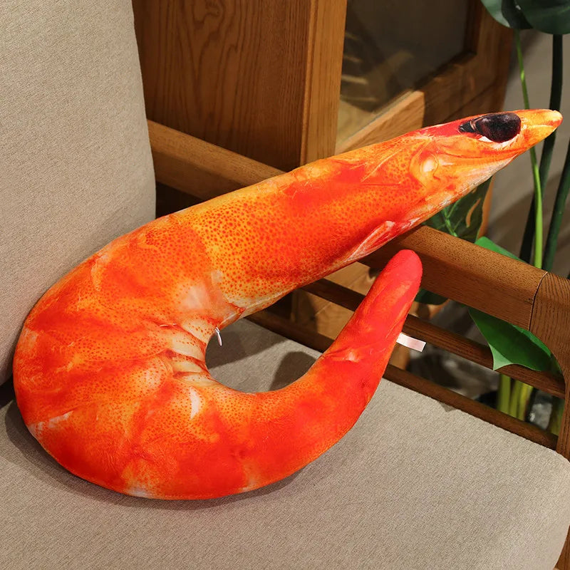 Realistic Cooked Seafood Plush Pillows - Image 11