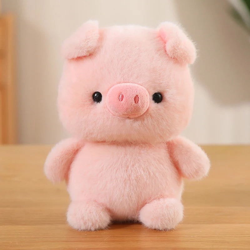 Cute Grey Elephant Plush Toy with Blush Cheeks - Image 11