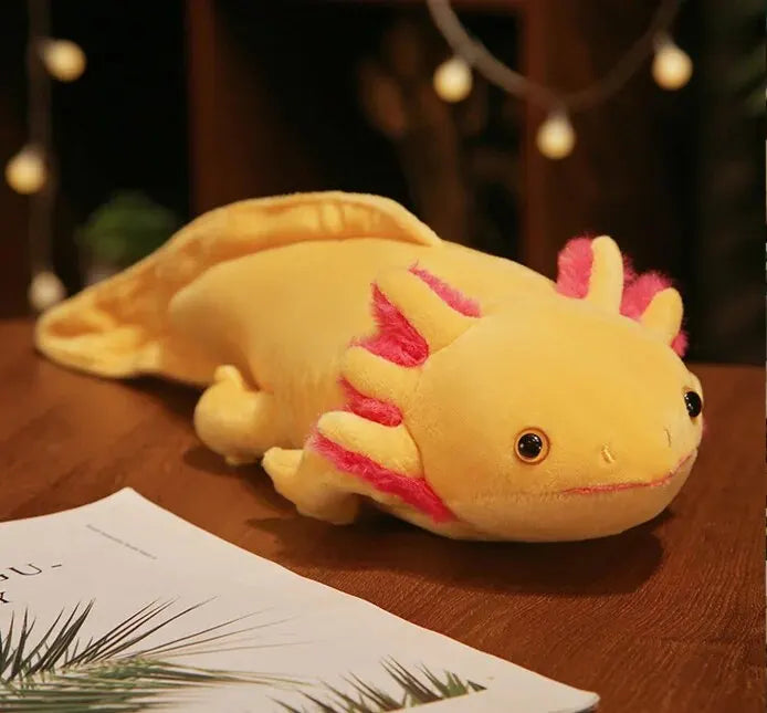 Axolotl Soft Plushie with Gills - Image 7