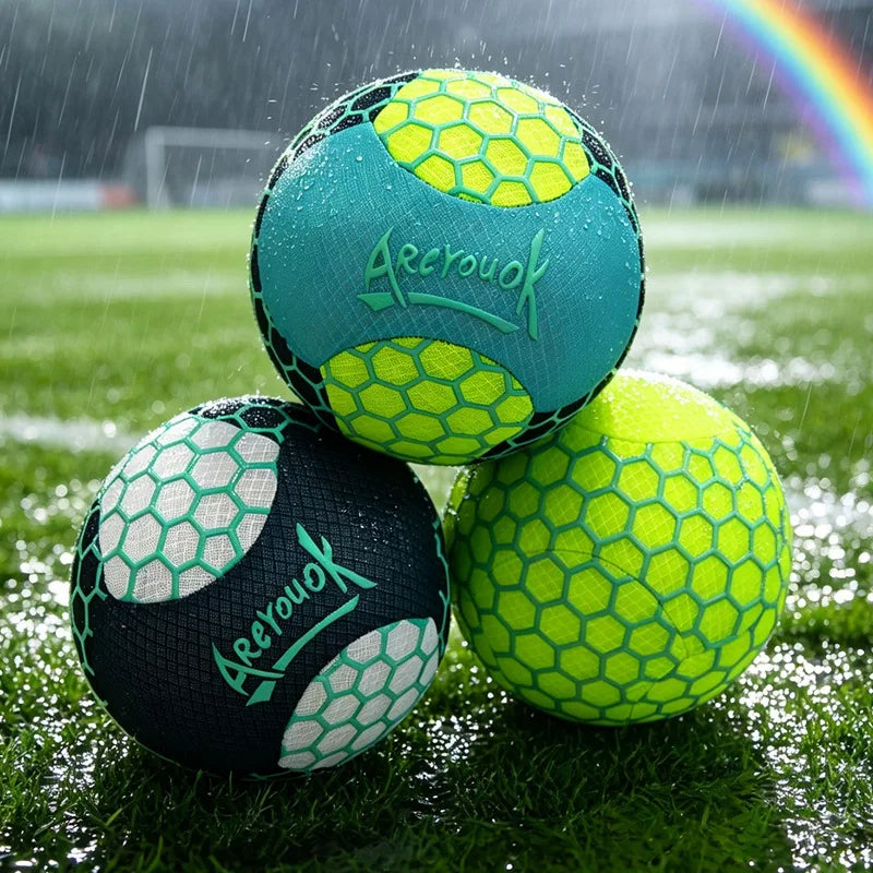 Colorful Hexagonal Pattern Mini Soccer Ball - Image 2