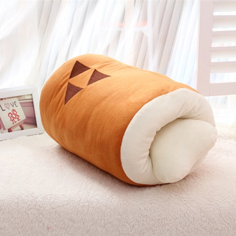 Plush Drumstick Hand Warmer with Bone Pillow - Image 3