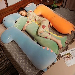 Cute Oversized Plush Dinosaur Body Pillow