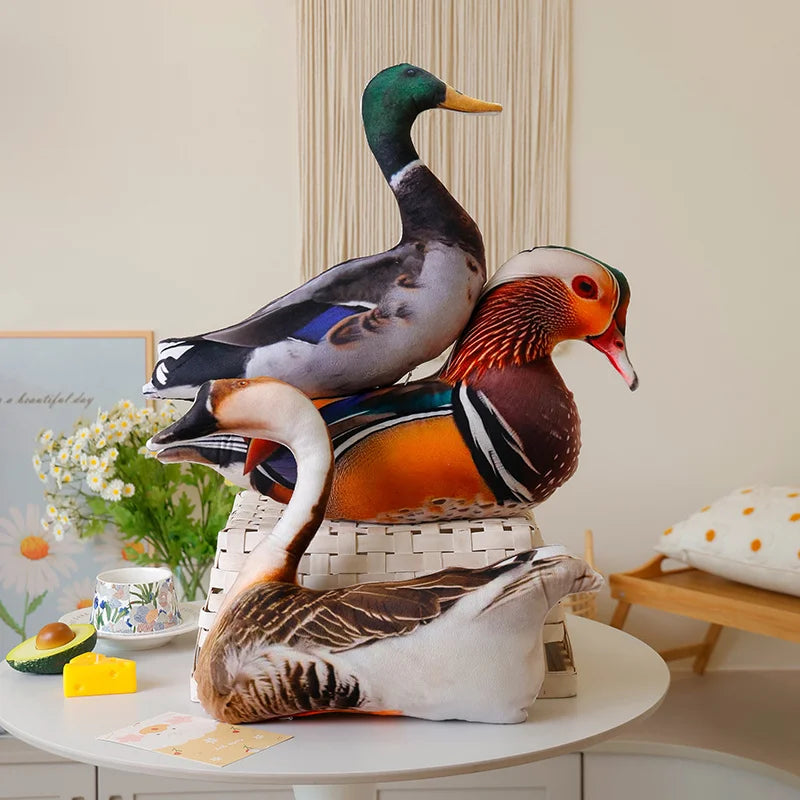 Colorful Realistic Rooster Plush Pillow - Image 6