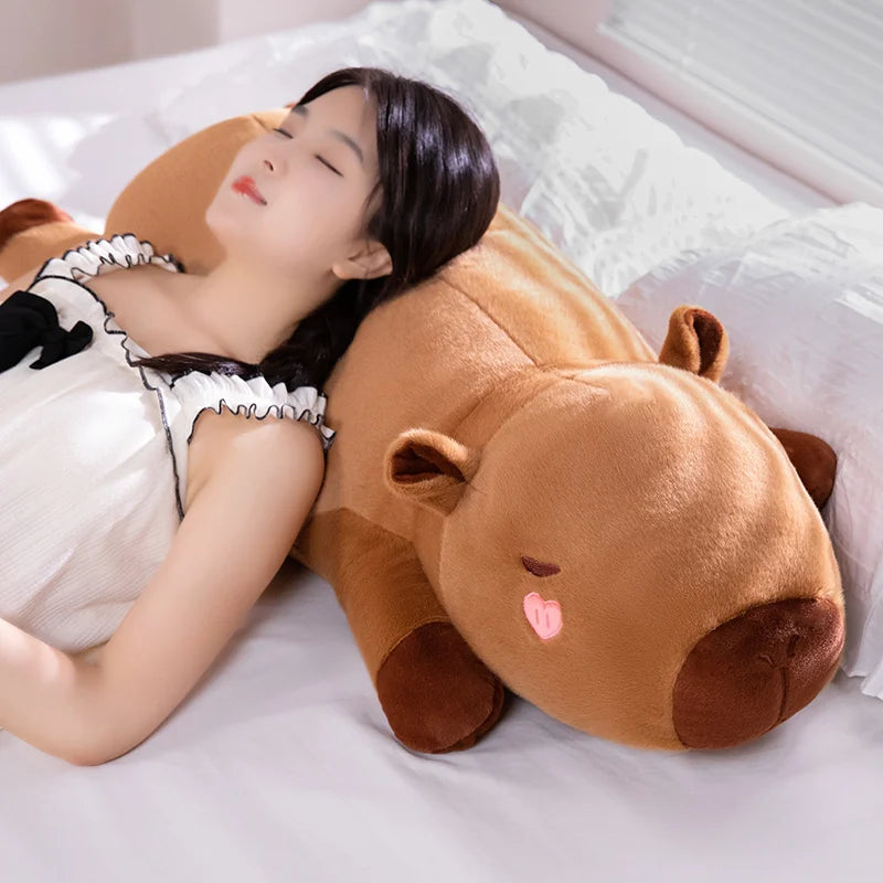 Brown Deer Plush Body Pillow with Angel Wings - Image 3