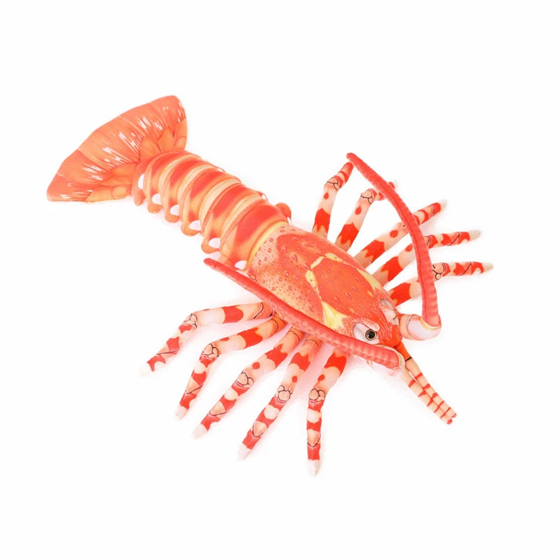 Vibrant Orange Lobster Plush Toy - Image 8