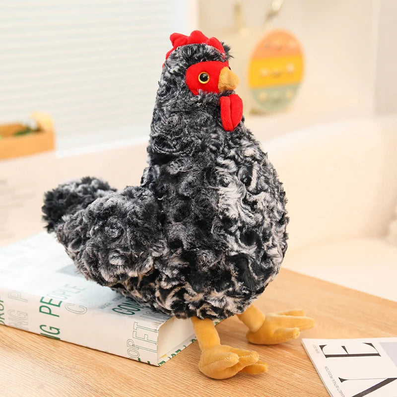 Soft Farm Animal Plush: Rooster, Hen, Turkey - Image 12