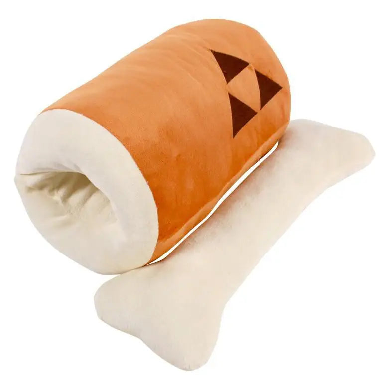 Plush Drumstick Hand Warmer with Bone Pillow - Image 7