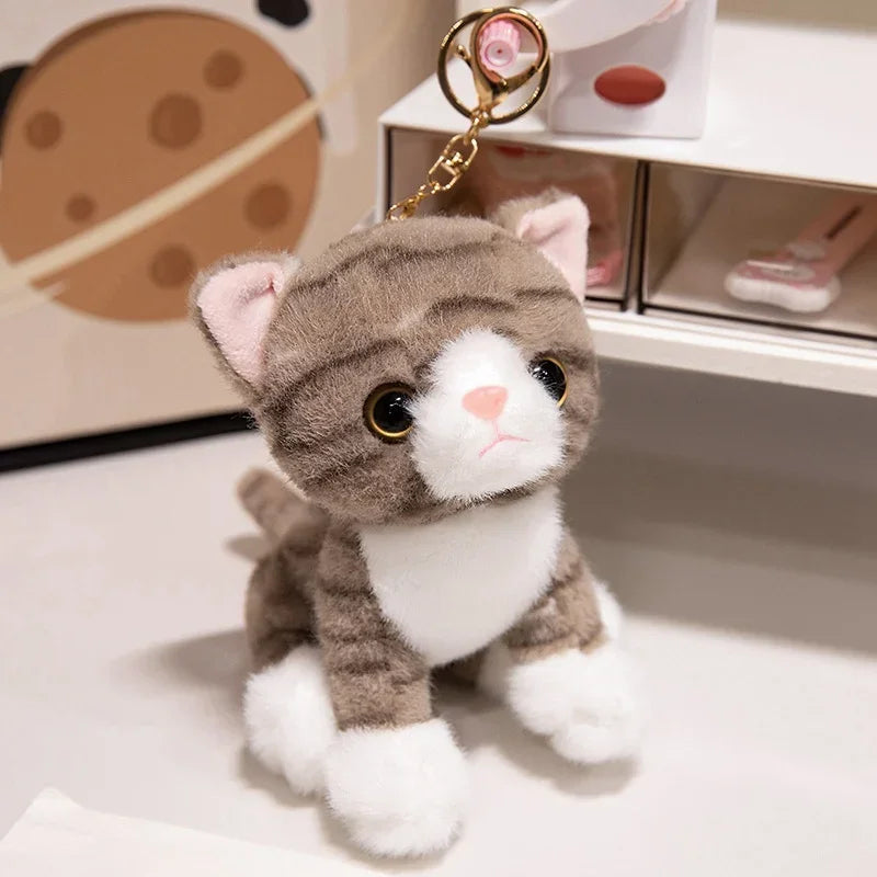 Adorable Mini Plush Cat Toys Assortment - Image 6