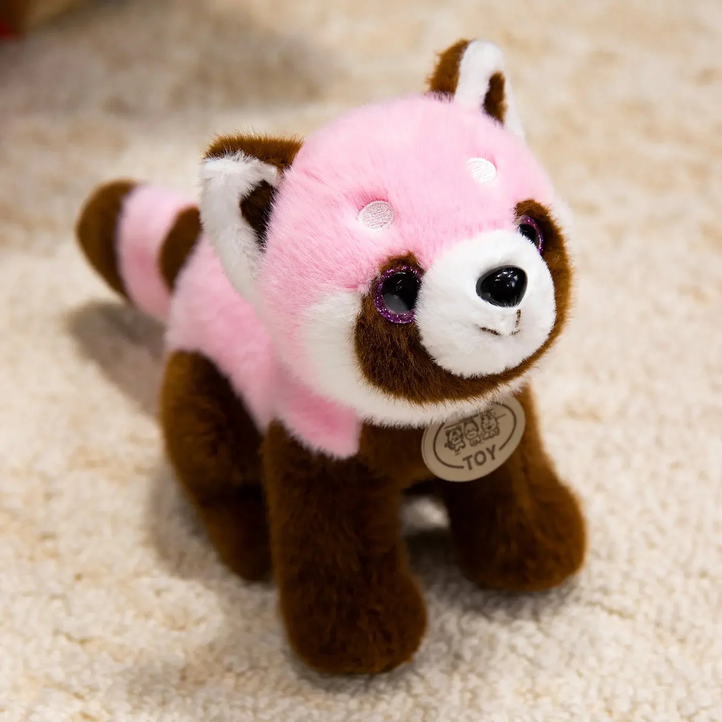 Adorable White Tiger Plush with Blue Eyes - Image 9