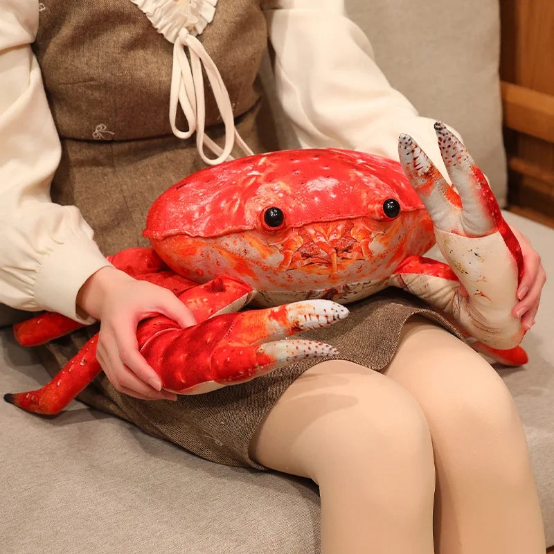 Realistic Red Crab Plush Toy, Two Distinct Shapes - Image 6