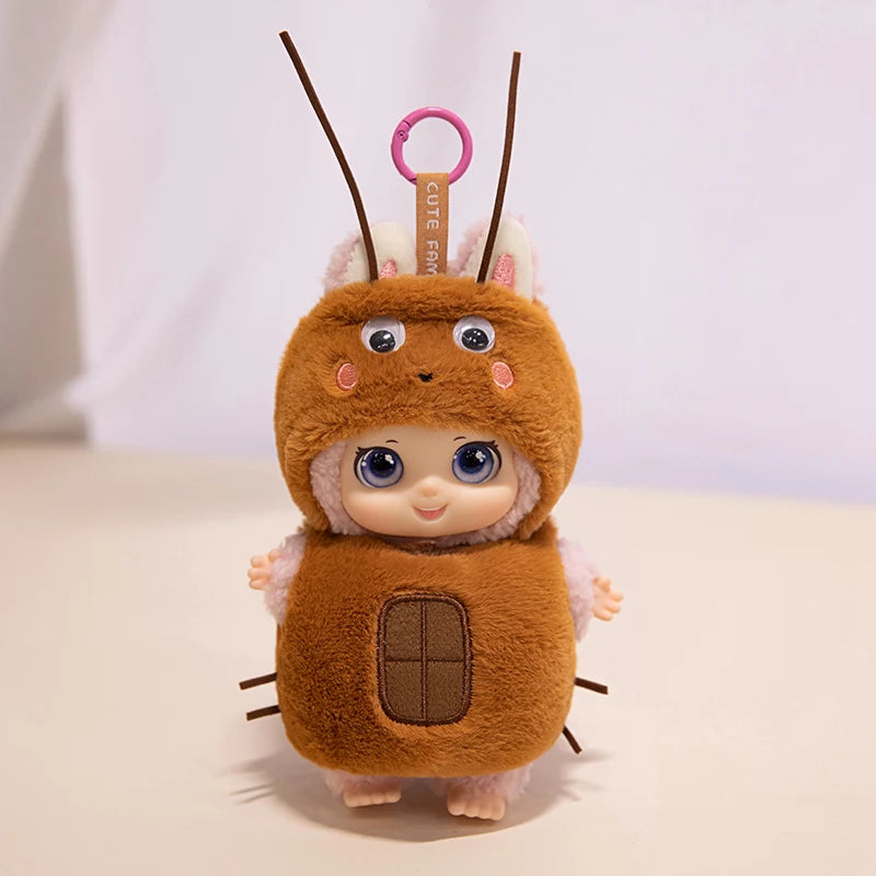 Kawaii Yellow Bee Costume Plush Doll with Big Eyes - Image 21