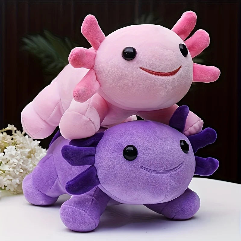 Cute Colorful Axolotl Soft Plush Toy - Image 2