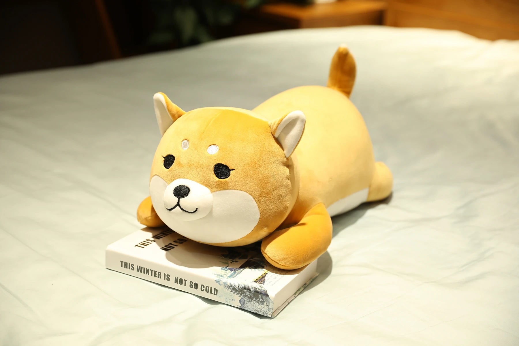 Cute Shiba Inu Dog Plush Body Pillow - Image 7