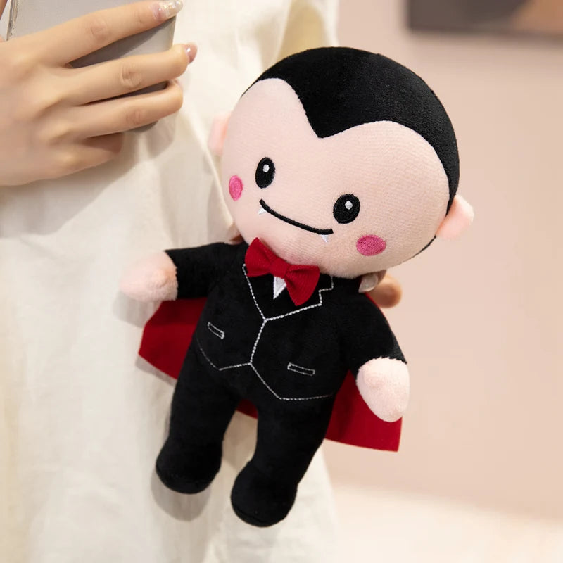 Halloween Character Plush Set - Mummy, Vampire, Skeleton - Image 5