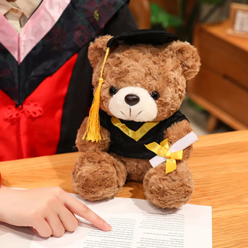 Cute Graduation Teddy Bear Plush with Diploma - Image 5
