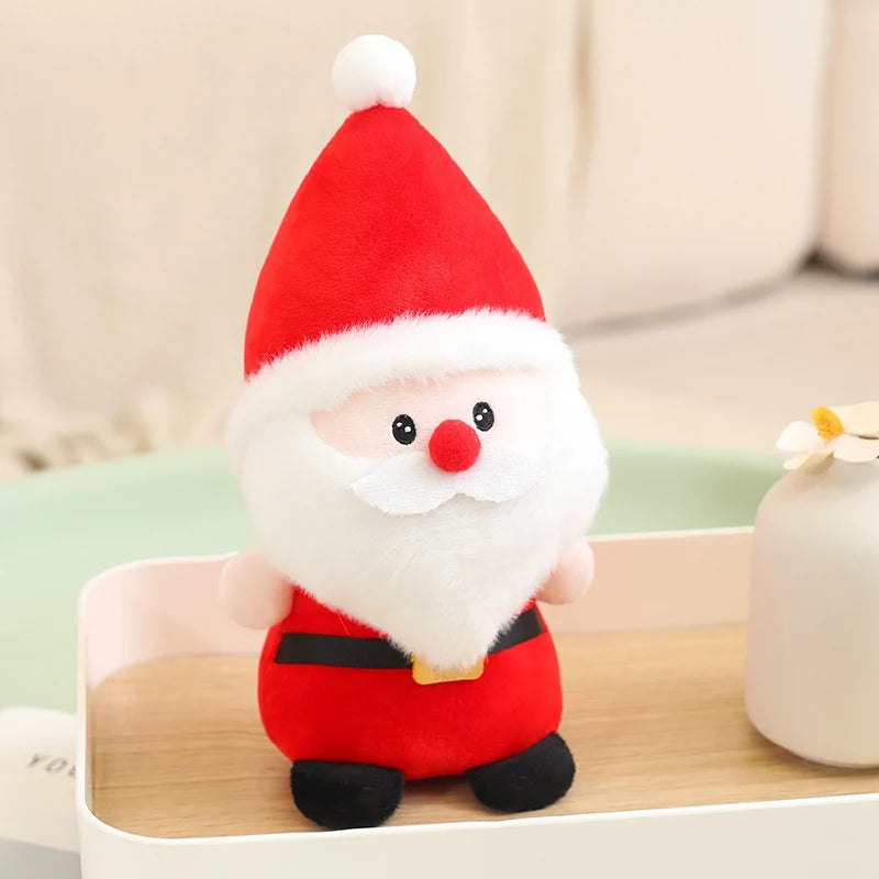Red Santa Claus Plush with Merry Christmas Sign - Image 24