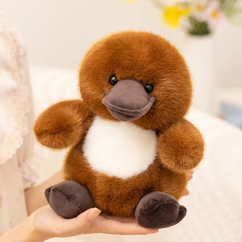 Adorable Brown Platypus Soft Plush or Keychain - Image 7