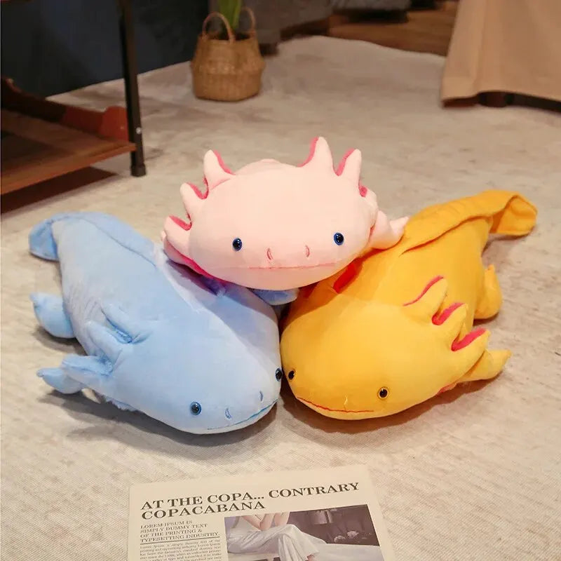 Axolotl Soft Plushie with Gills - Image 3