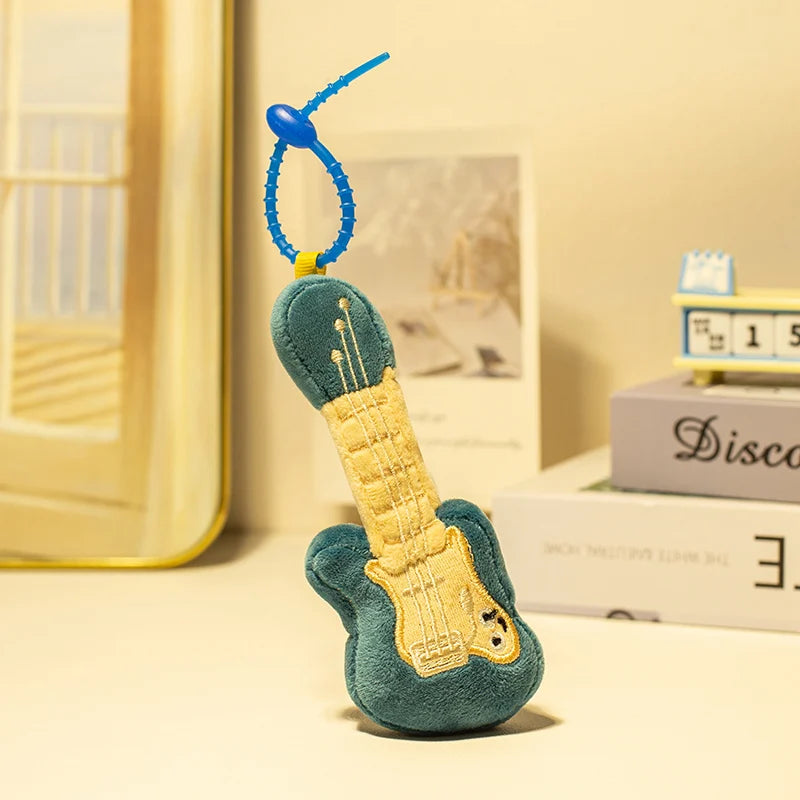 Adorable Plush Instrument & Fruit Keychain - Image 18