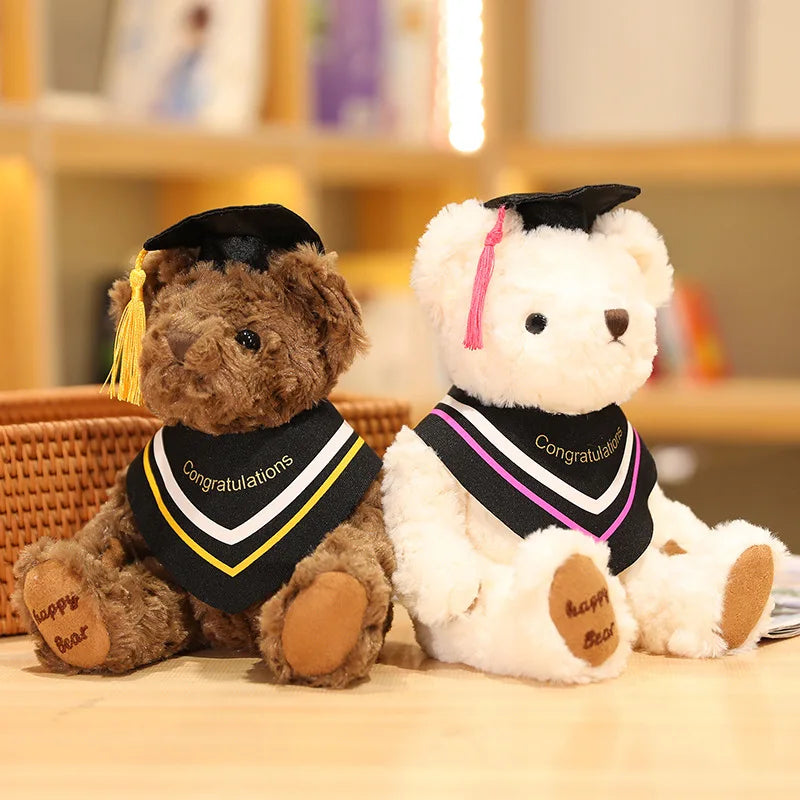 Plush Graduation Bear with Congratulations Stole - Image 4