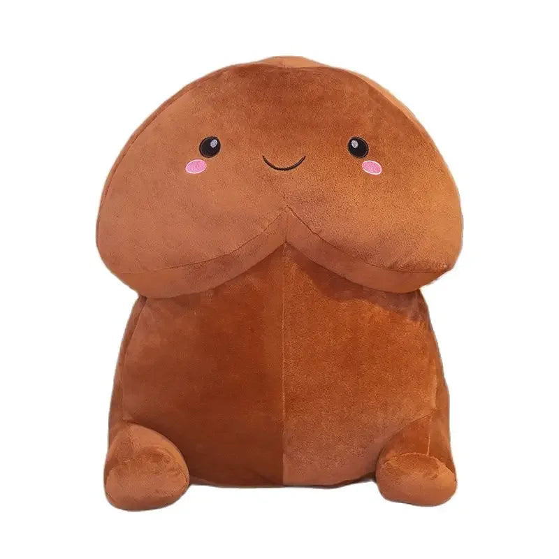 Soft Penis Shaped Plush Pillow with Happy Face - Image 7