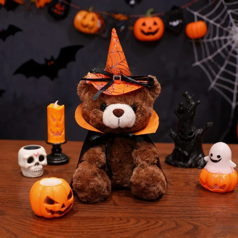 Cute Halloween Witch Plush Bear Set - Image 15