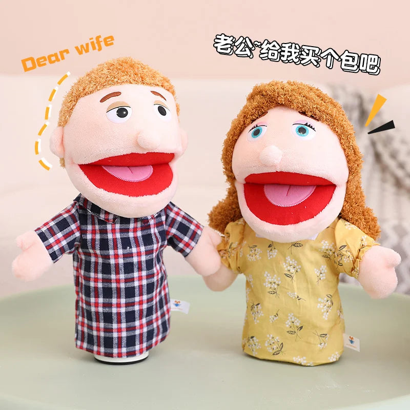 Diverse Plush Hand Puppets for Kids Storytelling - Image 6