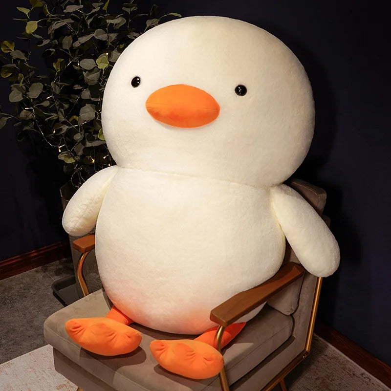 Soft Oversized White Goose Plush - Image 5