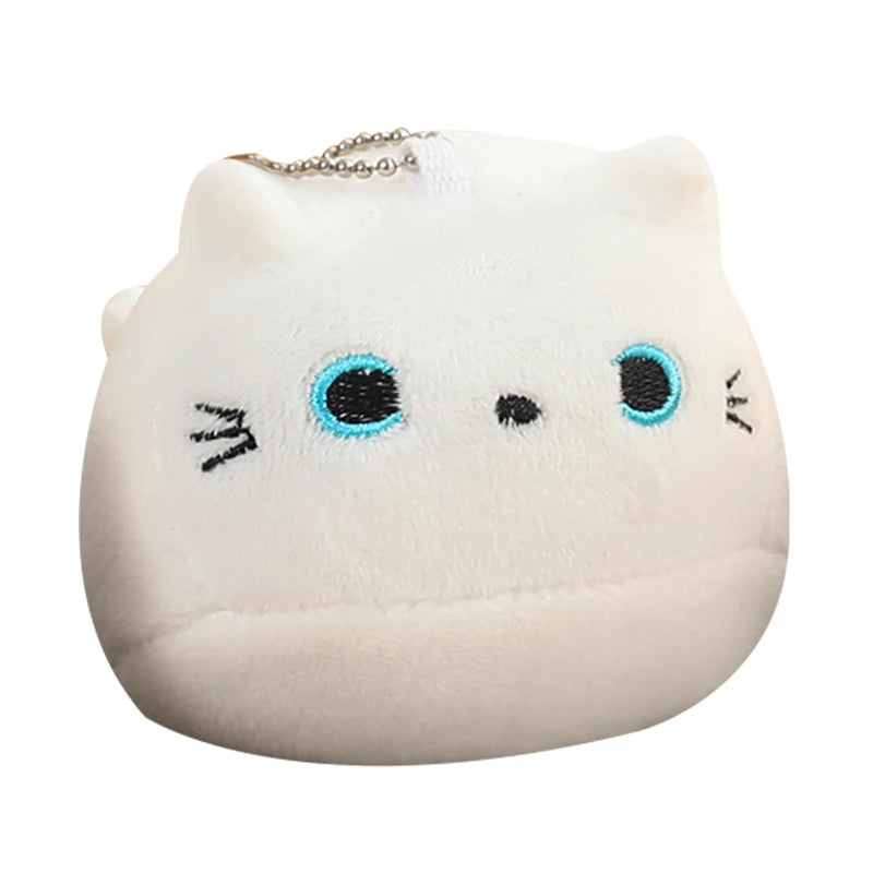 Kawaii Chubby Cat Plushie & Keychain Set - Image 12