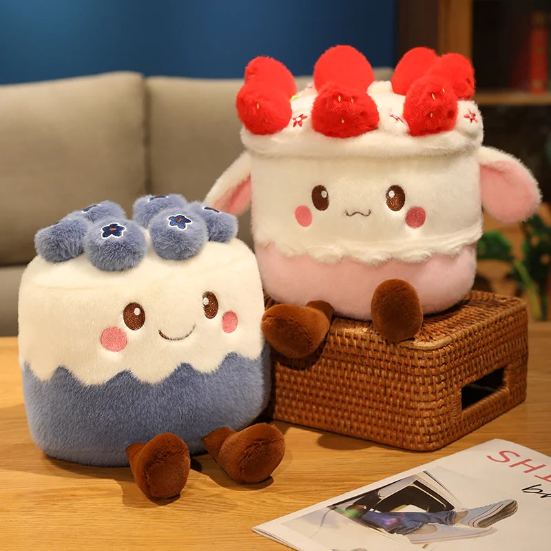 Cute Blueberry Cake Plushie - Image 4